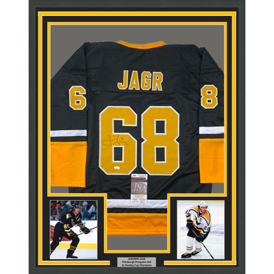 Jaromir Jagr Signed Pittsburgh Penguins Fanatics Breakaway Home Black Jersey