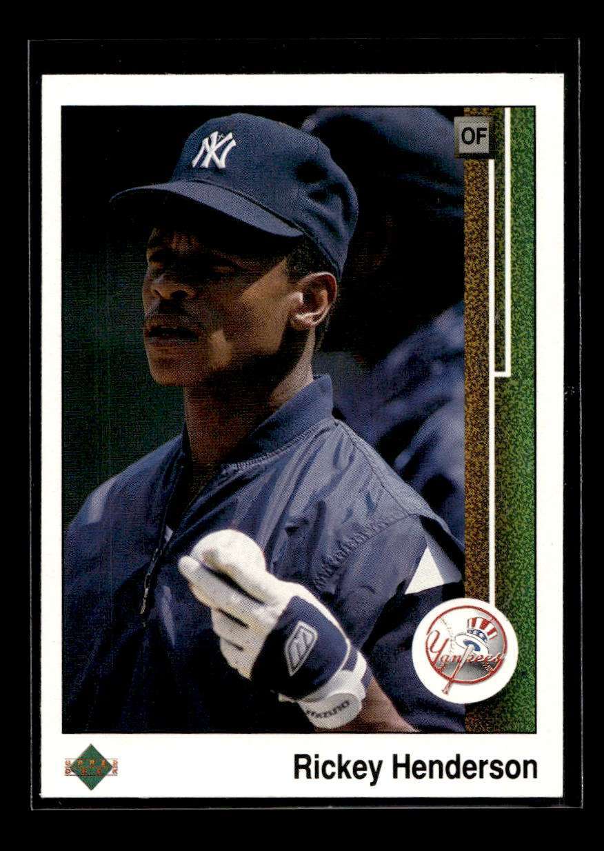 Rickey Henderson 1989 Upper Deck #210