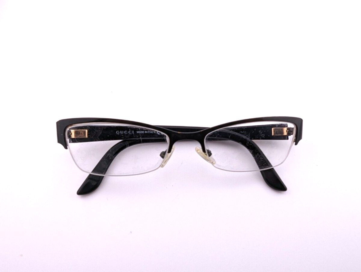 Gucci Eyeglasses, Frames Only, GG4213, 51-17-135, Metal, Half-Rim