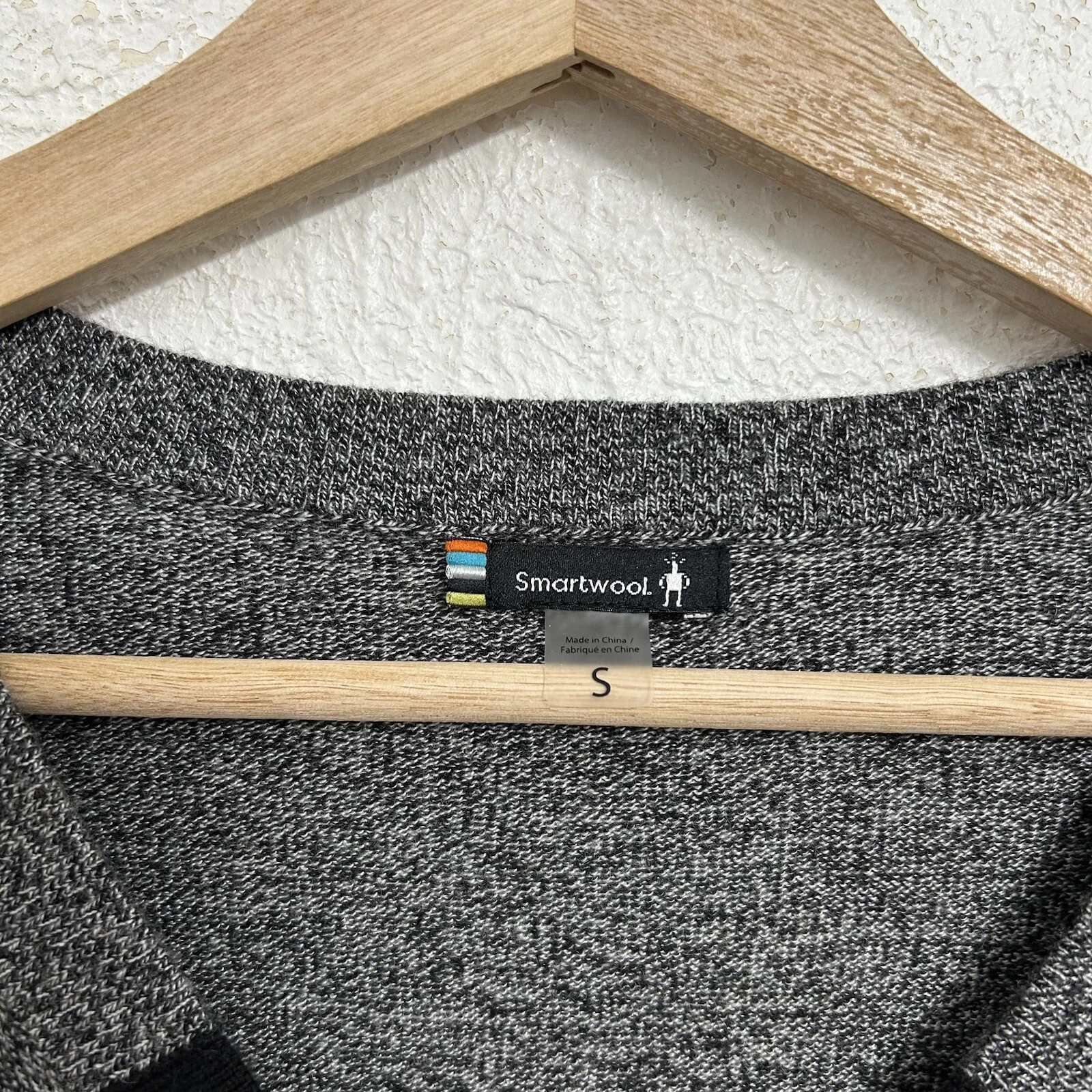 smartwool shadow pine merino wool long sleeve sweater