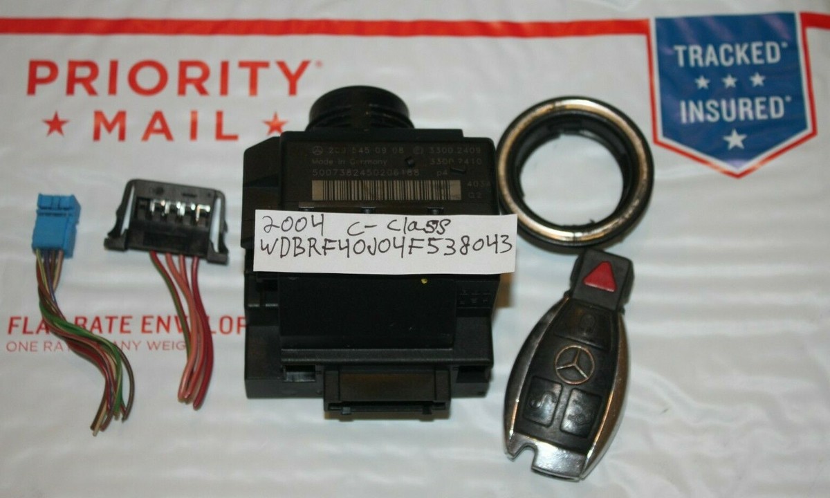 Mercedes 03-09 EZS W209 C-Class CLK-Class Ignition Switch
