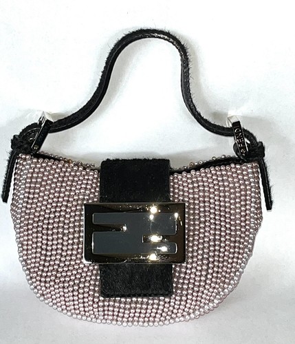 fendi mini beaded bag
