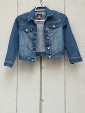 Childs Place Blue Denim Jean Jacket, 7/8