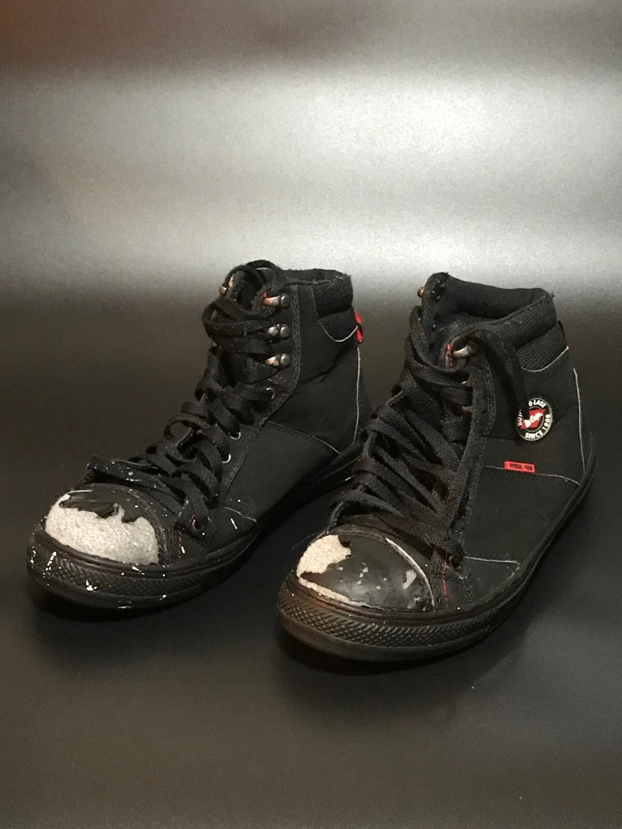 Lee Cooper Workwear Retro Baseball Boot Unisex Modern UK 8.5 Safety DAMAGED