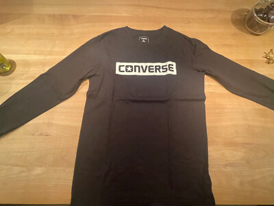 Pullover CONVERSE Jungen 13-15,158-170, Schwarz
