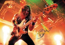 STEVE HARRIS #1 REPRINT AUTOGRAPHED 8X10 PHOTO SIGNED MAN CAVE CHRISTMAS GIFT