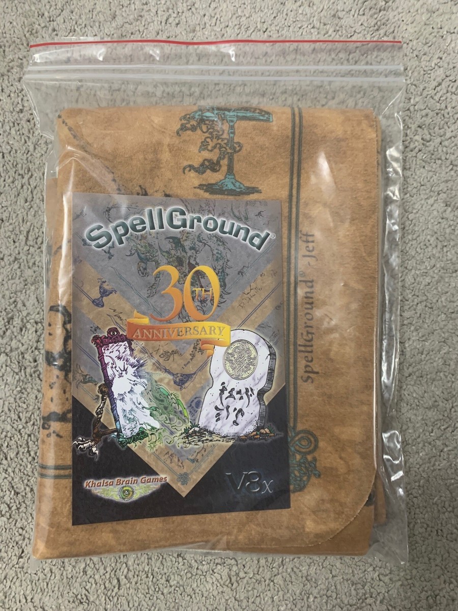 30th Anniversary Ltd SpellGround JEFF TAN 2-Player Playmat NEW