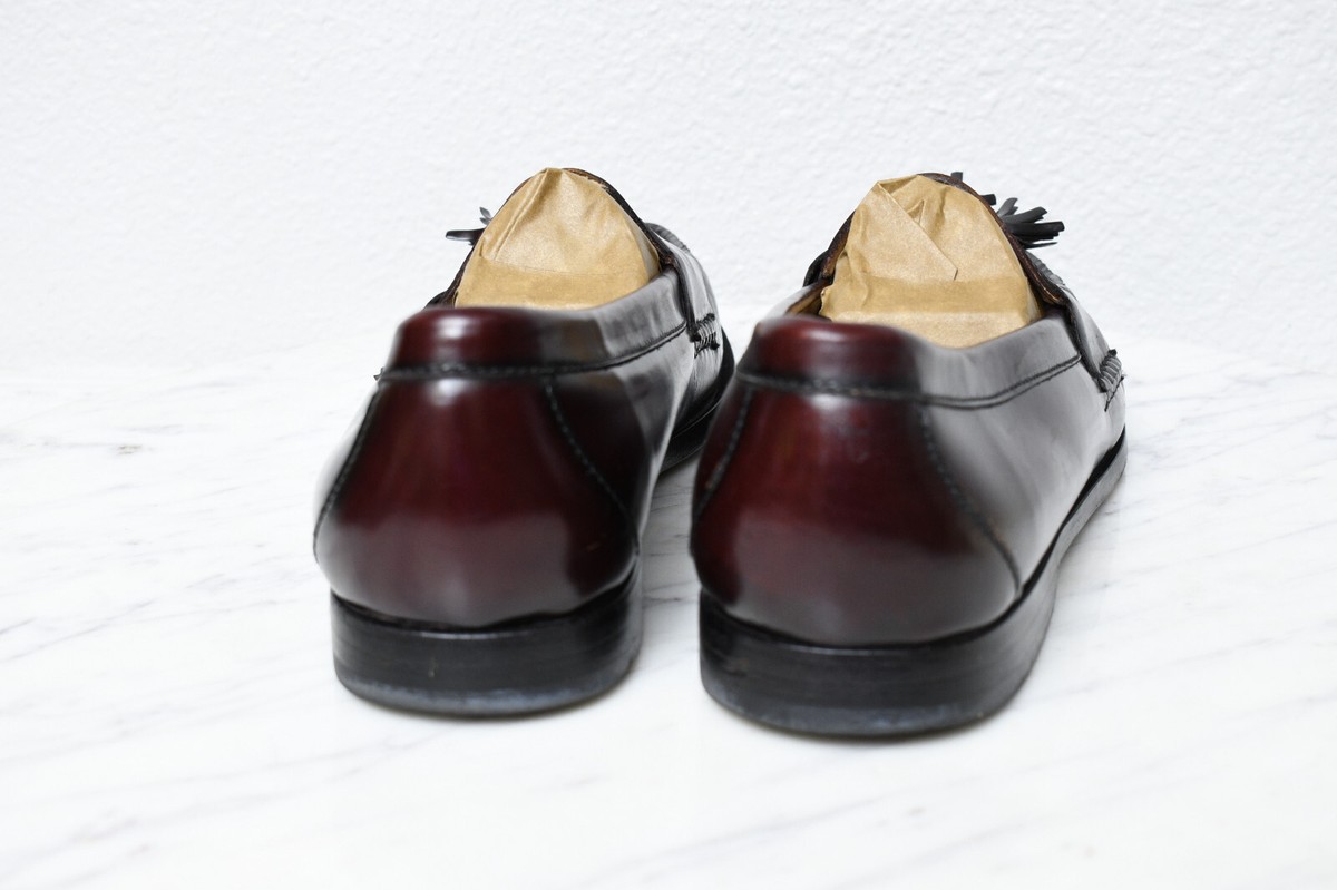 Cole Haan City Tassel Loafers – Dark Burgundy, Men’s Size 11.5 Cole Haan Mens Burgundy Slip On Loafers Tassels Size 11.5D  main image 2