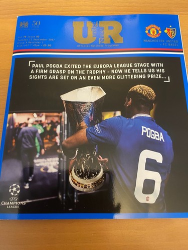 Manchester United Home Football Programmes 2017/2018 #79 - select from dropdown - Picture 4 of 32