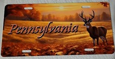 Pennsylvania Whitetail Deer License Plate Pennsylvania Whitetail Deer License Plate