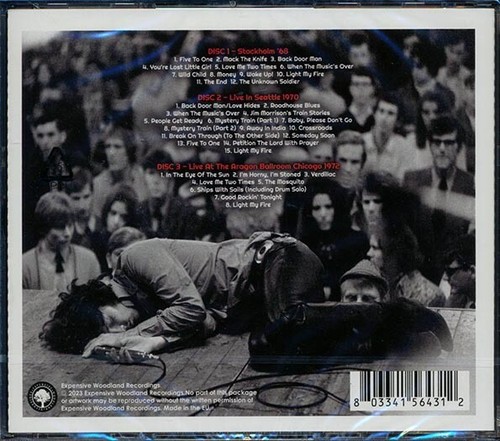 The Doors The Broadcast Collection CD Stockholm 1966, Seattle 1970, Chicago 1972 - Picture 2 of 6