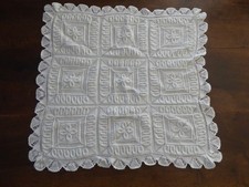 GRAND NAPPERON au crochet, ancien.