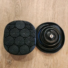 NEW Z-Coil Medium Spring Coil Heel Replacements Black Pair Authentic W/ Screws