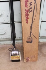 Vintage 1920s SC Johnson Electric Floor Polisher - w/ Original Box