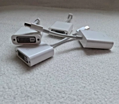 Original Apple Mini DisplayPort auf DVI-D Adapter Kabel für MacBook / iMac / Mac - Bild 1 von 3