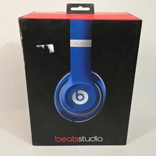 Beats Studio 2 Wired Headphones Blue B0500 ANC Over-Ear Excellent Condition 20hr