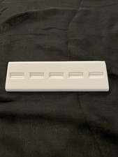 White Leather 5 Ring Tray Jewelry Display