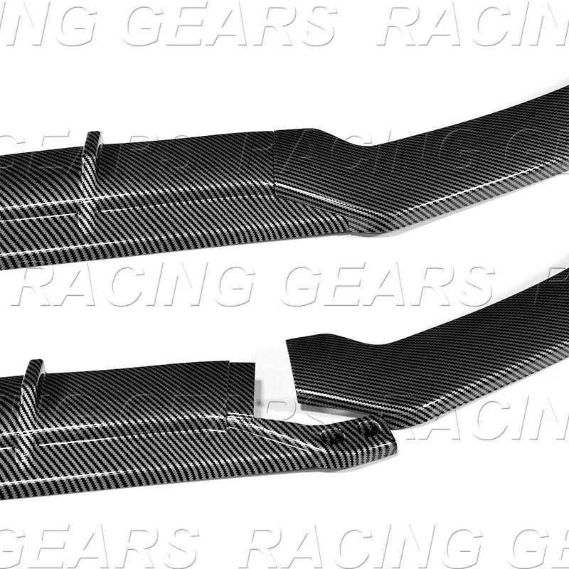 ALERÓN DE CARROCERÍA DE PARACHOQUES DELANTERO ASPECTO CARBONO PARA MERCEDES-BENZ C63 AMG W205 15-21 Foto 3 de 4