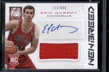 2013-14 Panini Elite #NB-EM Erik Murphy New Breed Autograph Jerseys #/599