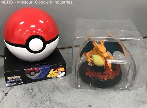 Lot of Assorted Pokemon Accessory Toys and Pieces