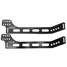 PPM 1000BR Four Link Longborn Chassis Bracket Right Double Slot Black