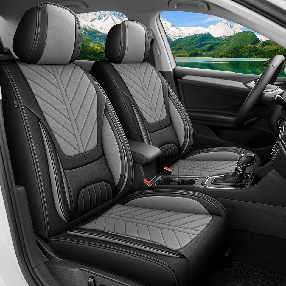 Fundas de asiento de coche para Jeep Patriot 2011-2017, cojín de asiento de cuero sintético (2/5 asientos) Foto 2 de 2