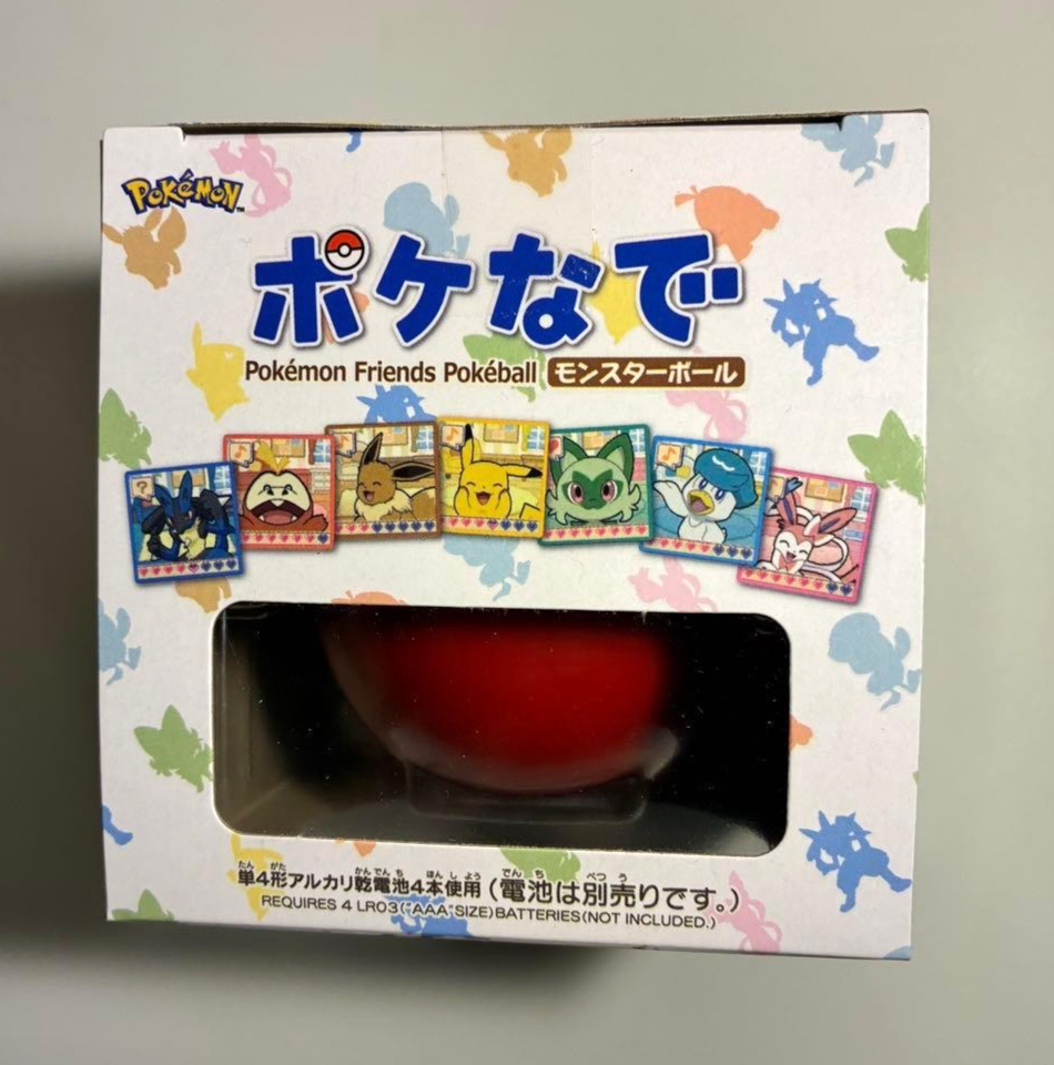 In stock Takara Tomy Pokemon Poke Nade Monster Ball English