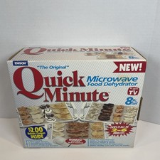 Quick Minute Microwave Food Dehydrator 8 Pc.Set New