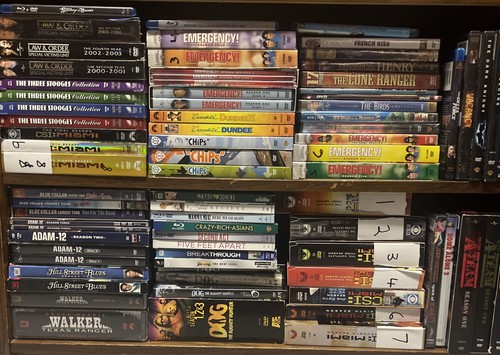 DVD, BLUE-RAY, COMPLETE TV SERIES- YOU PICK $5 FLAT SHIP- BUY MORE AND SAVE