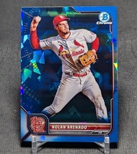 Nolan Arenado 2022 Bowman Chrome Sapphire Card #38 St. Louis Cardinals
