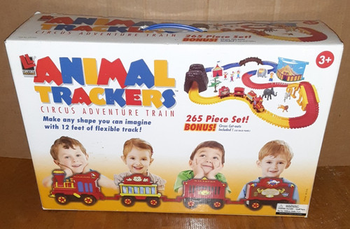 NUEVO TREN LIFE LIKE TRAINS AMIMAL TRACKERS CIRCO AVENTURA 265 PIEZAS 3433-9106 | Zustand: New