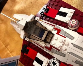 LEGO Star Wars 7143 Jedi Starfighter Obi-Wan Kenobi 9.0" x 7.5" x 2.0" No Box