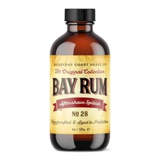 Bay Rum Aftershave Splash for Men - Crafted with Authentic Bay Oils from Domi...
