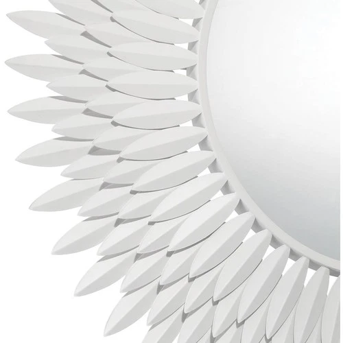 Crystorama BRH-M530-MT Broche 30 X 30 inch Matte White Mirror - Picture 2 of 7