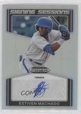 2022 Panini Prizm Draft Picks Signing Sessions Estiven Machado #SS-EM Auto z1r