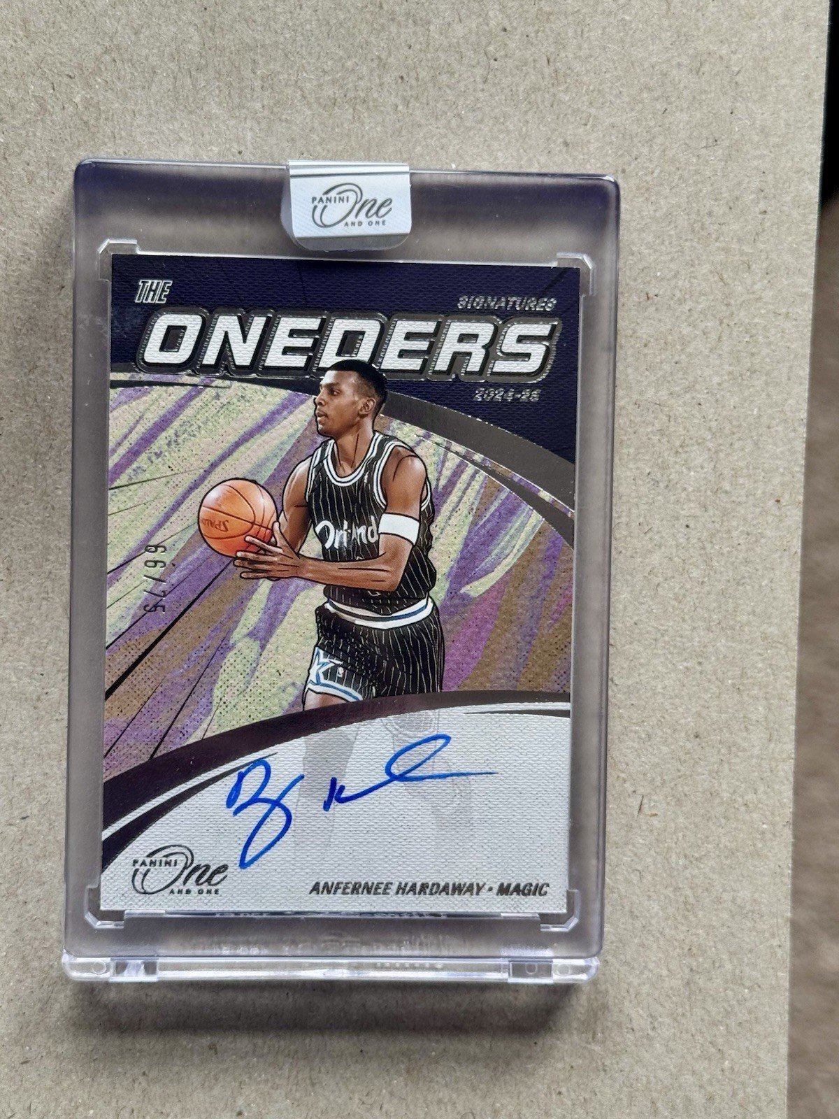 Anfernee Hardaway 2024 One and One #11 The Oneders Signatures