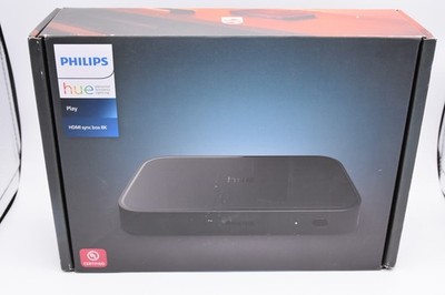 Philips Hue Play HDMI Sync Box 8K Smart Lighting Sync Hub Black - Sync Box Only