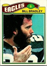 Football 1977 Topps #315 Bill Bradley Philadelphia Eagles