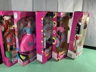 Mattel Barbies Vtg Lot Of 5 Play Line Dolls - NRFB - READ