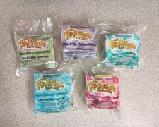 McDonald's 1993 Flintstone Buildings Happy Meal Toys Complete Full Set of 5 New