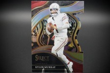 2023 Panini Select - Club Level Kyler Murray #243 Black & Red Prizm Die-Cut