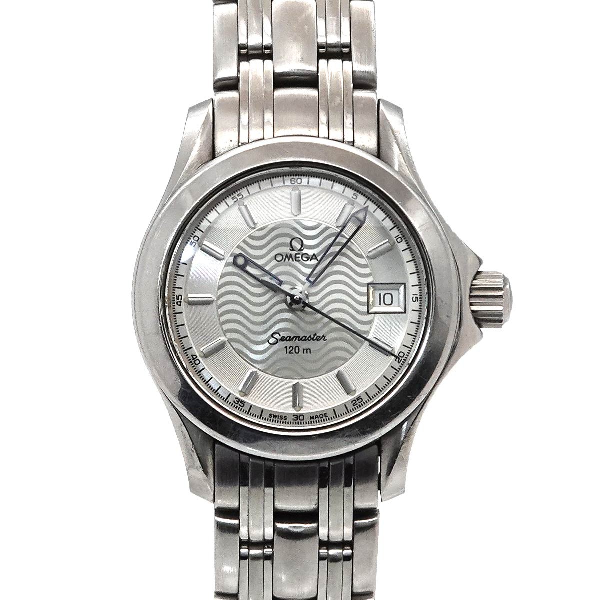 OMEGA Seamaster 120 Date 2581 31 Quartz Silver Dial Ladies Watch