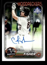 Cam Fisher 2024 Topps Pro Debut #PD-120 Autographs