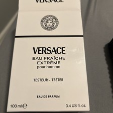 Versace Man Eau Fraiche Extreme by Versace Eau De Parfum Spray 3.4 oz for Men