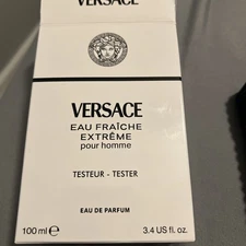 Versace Man Eau Fraiche Extreme by Versace Eau De Parfum Spray 3.4 oz for Men