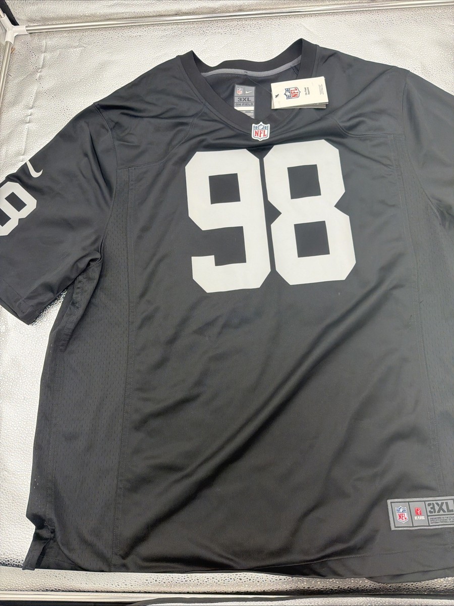 Raiders Jersey 3XL Maxx Crosby Nike Authentic Las Vegas MEN New