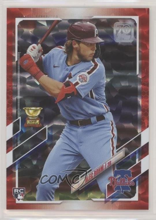 2021 Topps Red 116/199 Alec Bohm #277 u0u