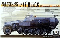 AFV Club AF 35117 German Sd.Kfz.251/17 Ausf.C Command Vehicle 1:35 Zustand 1