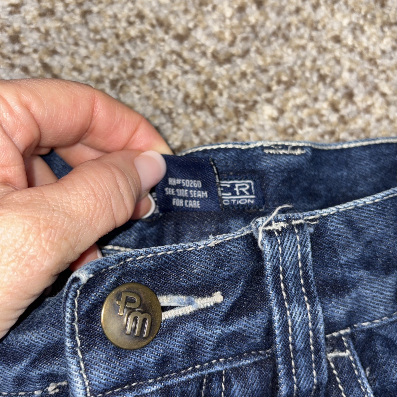 Peter Millar Signature Collection Jeans mens 34 Fits 32 X 30.5 Read Description - View 6