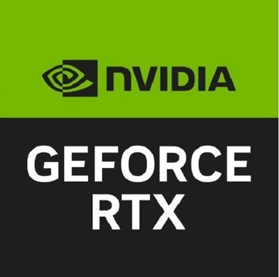 10 pcs original Sticker for Nvidia GeForce RTX Case Badge Label Logo 1'' x 1 ''